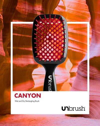 FHI Heat UNBRUSH DETANGLING HAIR BRUSH - Canyon Red