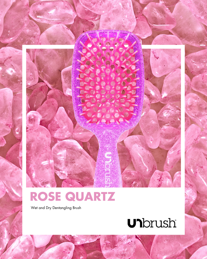 FHI Heat UNBRUSH DETANGLING HAIR BRUSH - ROSE QUARTZ