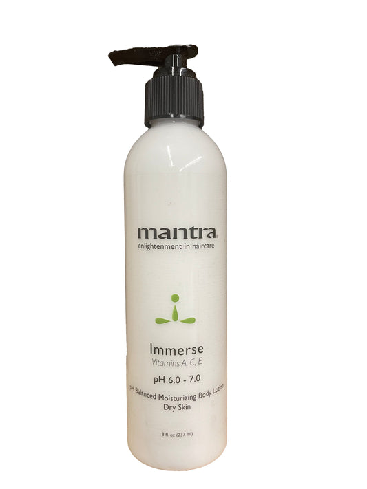 Mantra Immerse Hand and Body Lotion 8oz