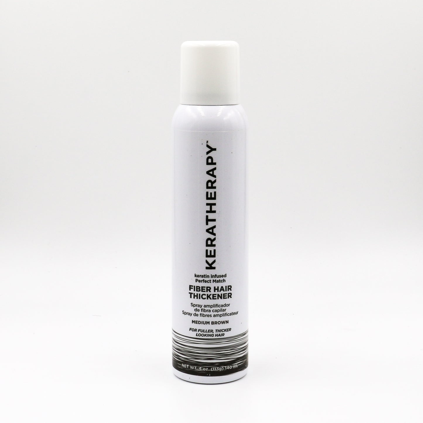 Keratherapy Fiber Hair Thickener Medium Brown 4 oz.