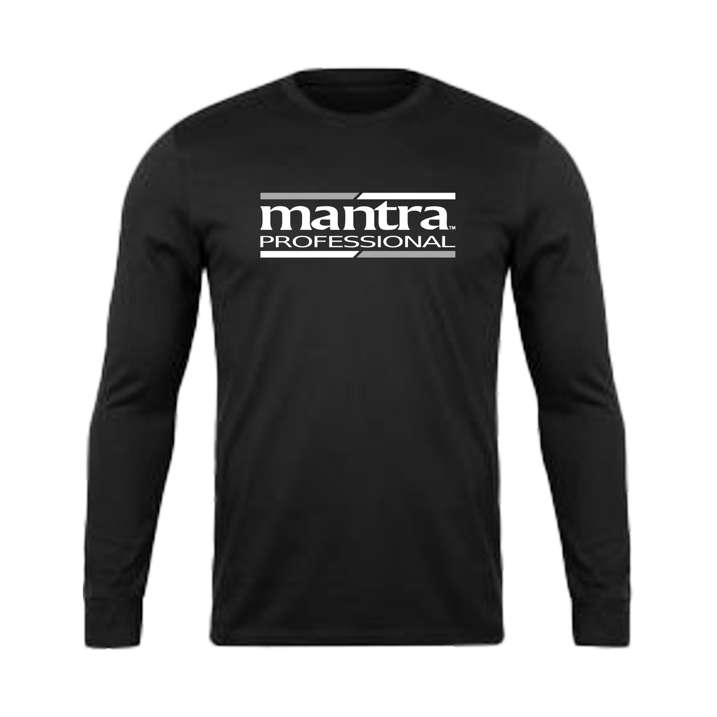 Mantra Professional Black Mens Long Sleeve Shirt