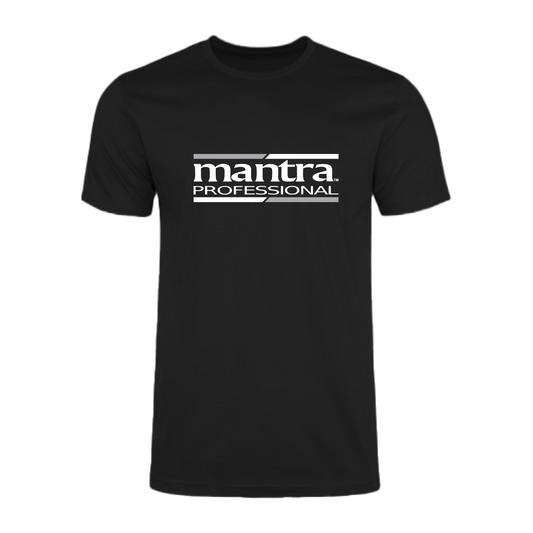 Mantra Professional Black Mens Short Sleeve Shirt