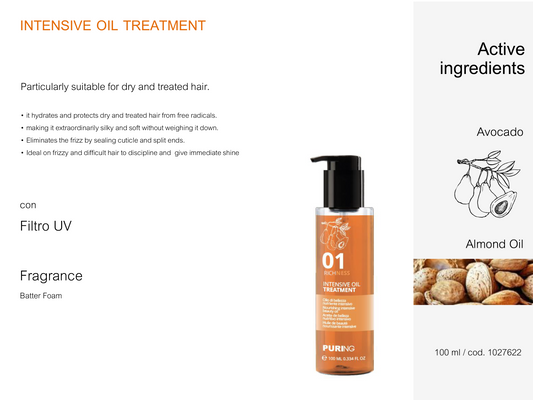 Tutto/Puring Richness - Intensive Hair Oil Treatment