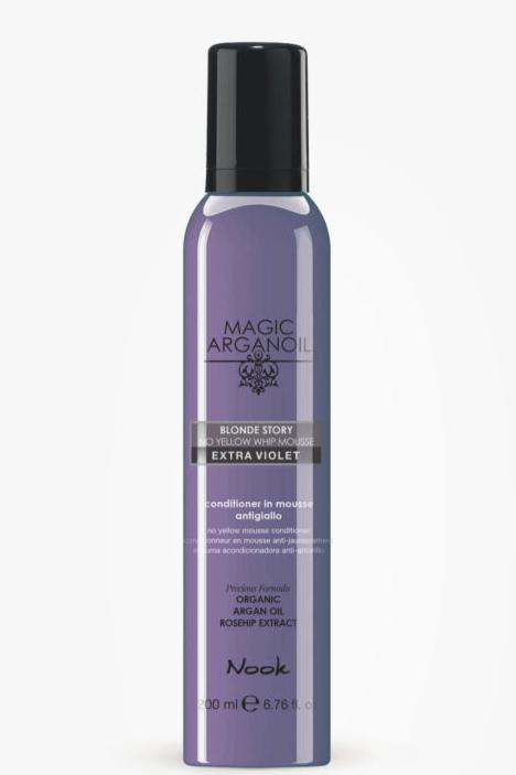 Nook Magic Arganoil Blonde Story Whip Mousse Extra Violet