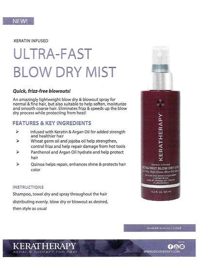 Keratherapy Ultra Fast Blow Dry Mist