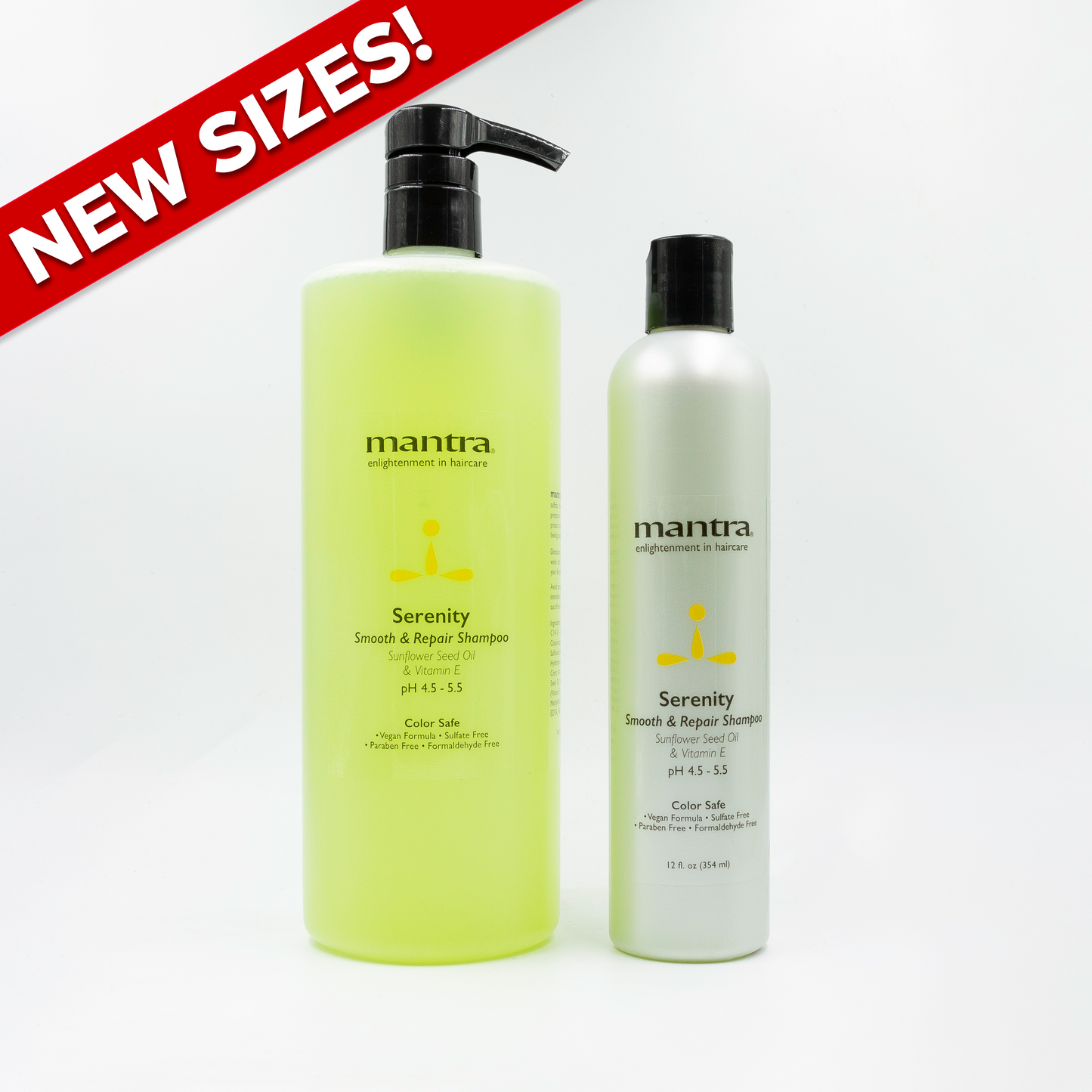 Mantra Serenity Color Safe Moisturizing Shampoo - New Sizes!