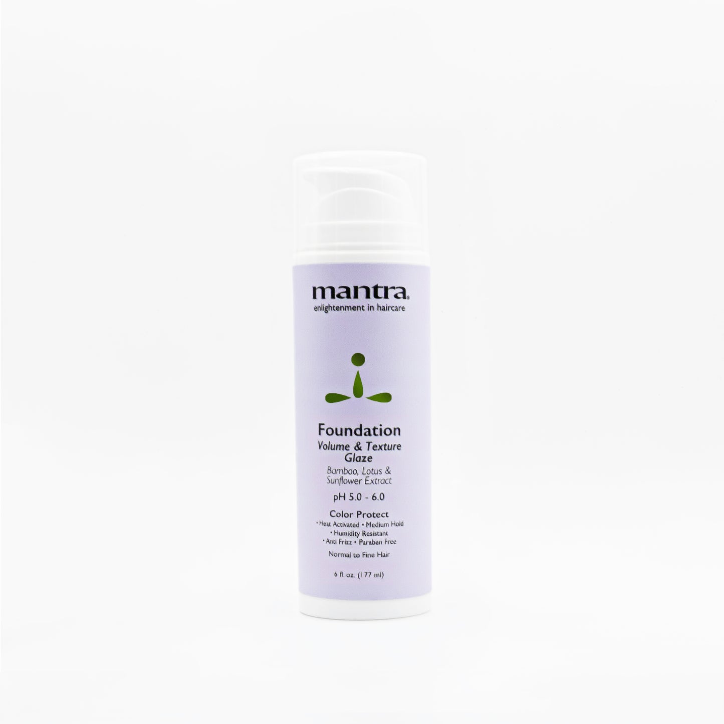 Mantra Foundation Medium Hold Volume Glaze 6 oz.
