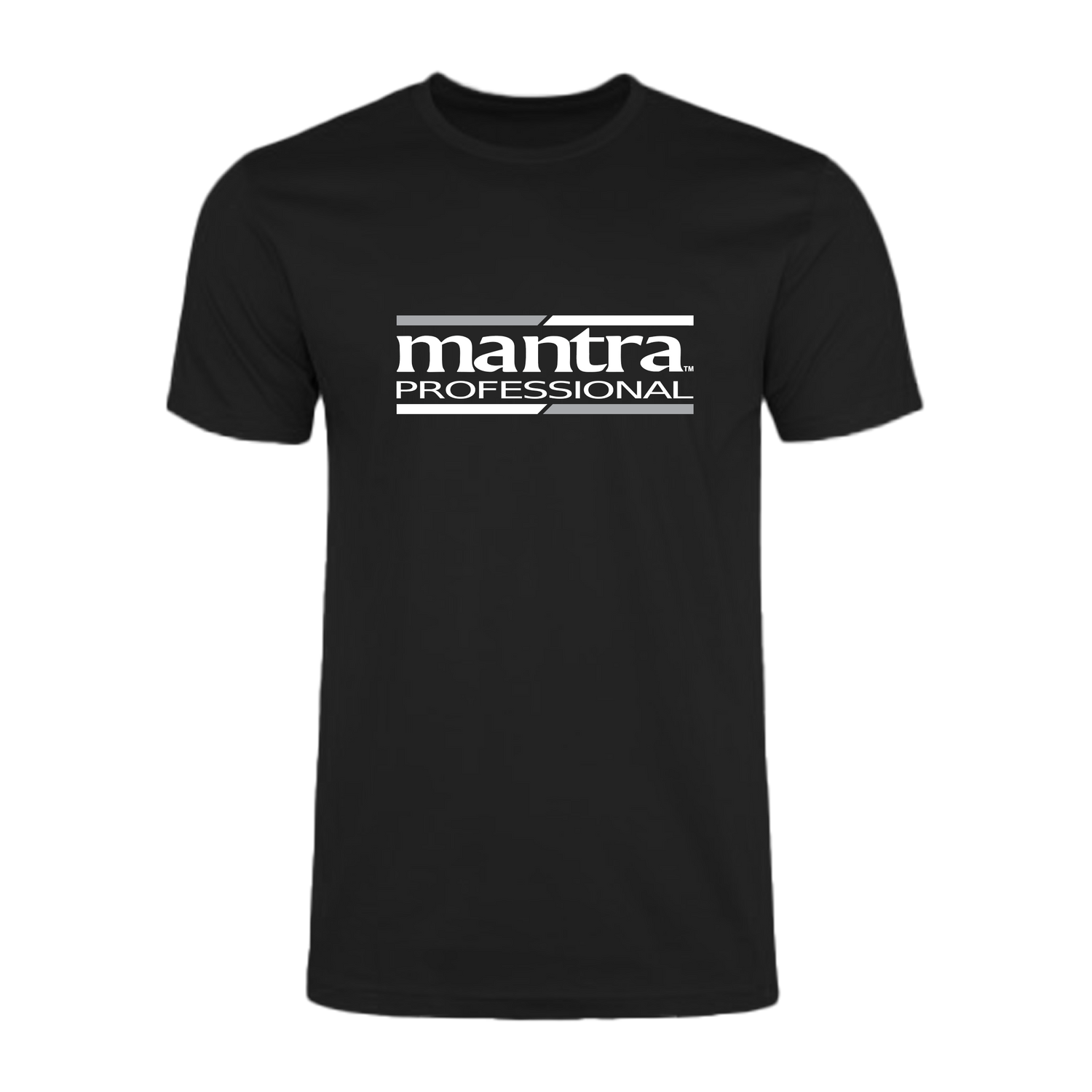 Mantra Professional Black Men's Short Sleeve Shirt