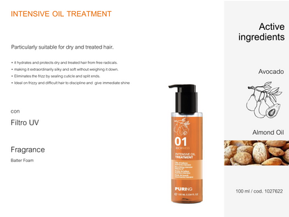 Tutto/Puring Richness - Intensive Hair Oil Treatment