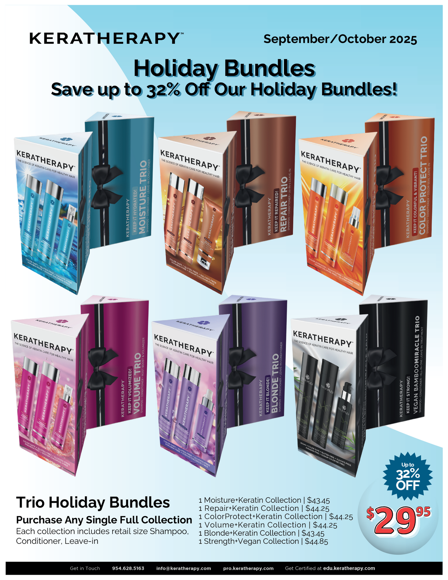 KeraTherapy Holiday Bundles - Trio Holiday Bundle