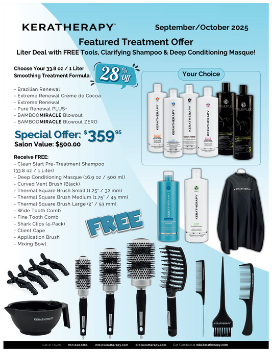 KeraTherapy Holiday Bundles - Featured Treatment Offer and Special Offer