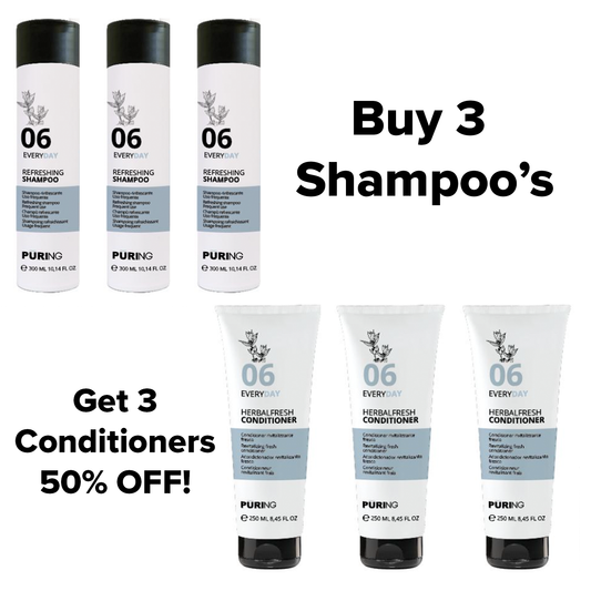 Tutto/Puring Everyday Shampoo and Conditioner Pack - NEW PRODUCT
